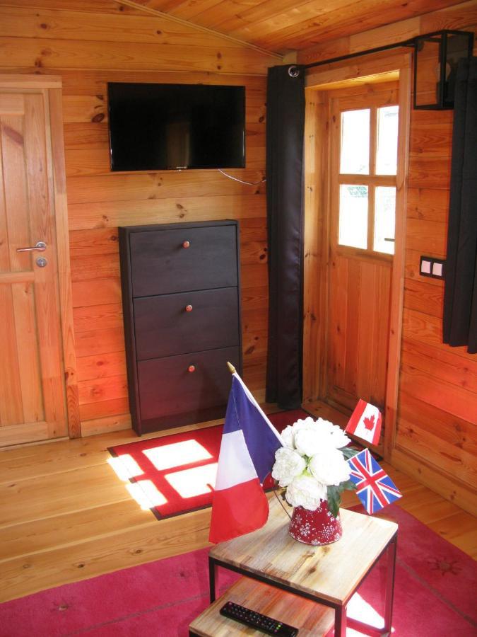 Bord De Mer, En Bois Avec Tandem Ferienhaus